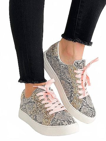 Corkys Women's Python Sneakers in Multi (view 2)