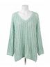 Pol Green Thin Sweater in Aqua Size M - photo 1