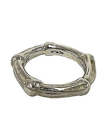 Tiffany & Co. TIFFANY&amp;Co. Tiffany Vintage Bamboo Ring, Sterling Silver 925, Accessory, Silver, 27087 (view 1)
