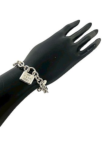 Tiffany & Co. TIFFANY&amp;Co. Tiffany Rock Bracelet, Sterling Silver 925 Chain Accessory, Silver, Item Number 26929 (view 2)