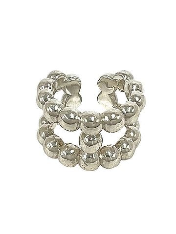 Hermès HERMES Parade Ring, Sterling Silver 925, Accessory, Jewelry, Silver, 27054 (view 1)