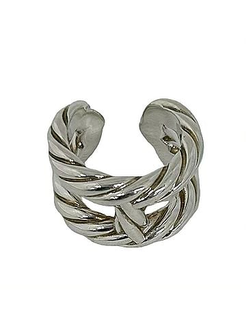 Hermès HERMES Hermes Area Ring, Sterling Silver 925, Accessory, Silver, 23309 (view 1)