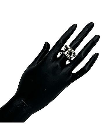 Hermès HERMES Hermes Area Ring, Sterling Silver 925, Accessory, Silver, 23309 (view 2)