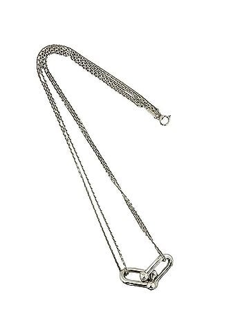 Tiffany & Co. TIFFANY&amp;Co. Tiffany HardWear Double Link Necklace, Sterling Silver 925, Accessory, Item No. 48021 (view 1)