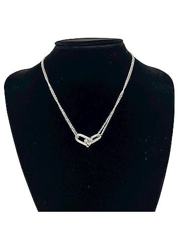 Tiffany & Co. TIFFANY&amp;Co. Tiffany HardWear Double Link Necklace, Sterling Silver 925, Accessory, Item No. 48021 (view 2)