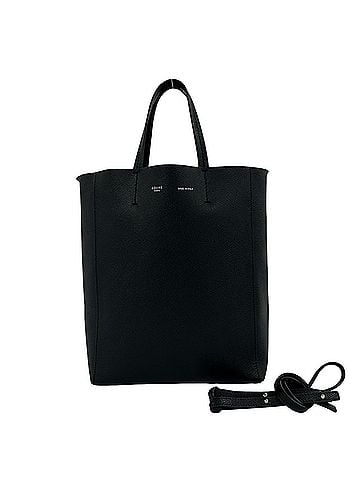 Céline CELINE Vertical Cabas Small Leather 2-way Shoulder Bag, Handbag, Mini Tote Black 10059 (view 1)