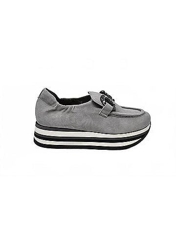 Softwaves Women's Catlin Loafer in Light Grey (view 1)