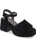 Chocolat Blu Black Women's Helga Sandals Size 11 - photo 2