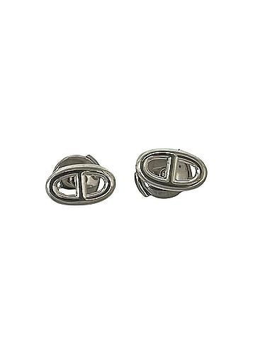 Hermès HERMES Chaine d'Ancre earrings, 925 sterling silver, accessory, jewelry, 08556 (view 1)