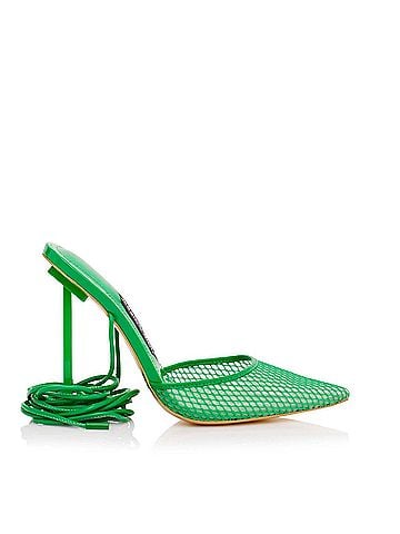Jessica Rich Women's Exotic Stiletto Sandal in Green (view 1)