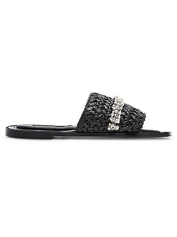 Jessica Rich Women's Starlight Slide in Black (view 1)