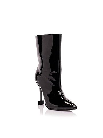 Jessica Rich Women's Molded Stiletto Heel Bootie in Noir (view 2)