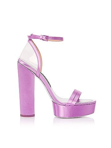 Jessica Rich Women's Platform Sandal in Lavender (view 1)