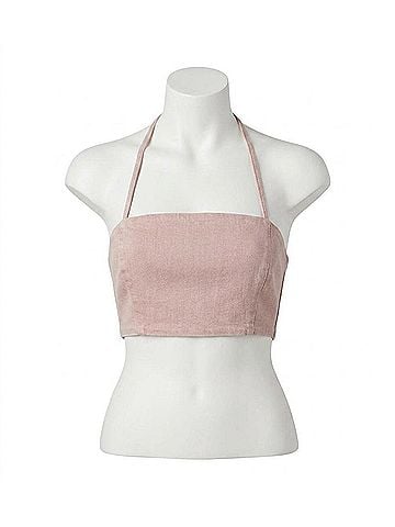 DL1961 Tie Back Top in Blush (view 1)