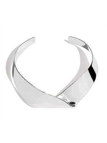 Rachel Gilbert Women's Tatum Collar Necklace in Silver (view 1)