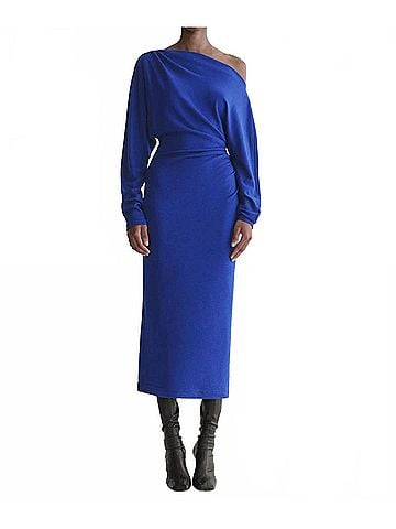 A.L.C. Sonny Midi Dress in Yves Blue (view 2)