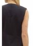 Entro Solid Black Sleeveless Button-Front Peplum Suit Size L - photo 6