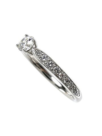 Tiffany & Co. TIFFANY&amp;Co. Tiffany &amp; Co. Pt950 Platinum Harmony Ring - Diamond 0.24ct, 2.6g, Women's (view 2)