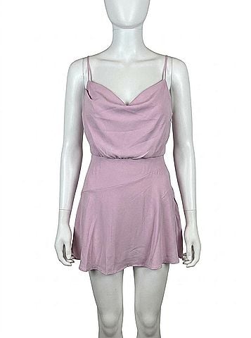 Le Lis Eyes On You Drape Dress in Lavender (view 1)