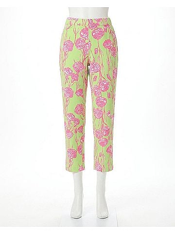 Lilly Pulitzer Upf 50+ Luxletic Estero Pant in Pistachio Macaron Alina Golf (view 1)