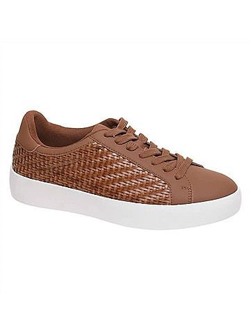 Outwoods Women's Rattan Tennis Shoes in New Tan (view 1)