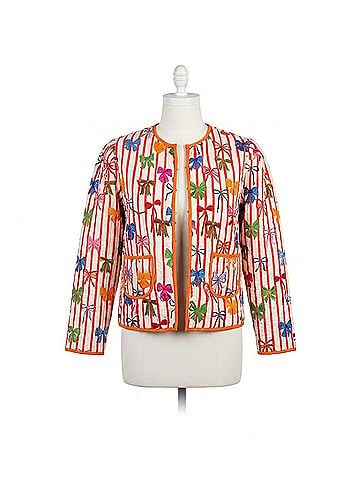 Briton Court Charlotte Quilted Jacket in Multi (view 1)