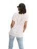 Hatch Solid White Everyday Linen Tee - Maternity in White Size 2 - photo 3