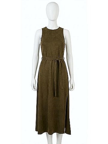 Bella Dahl Tank Slip Dress in Olive (view 1)