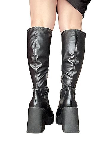 Madden Girl Goth, Alternative, grunge, punk, platform, chunky  Boots (view 2)
