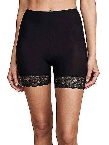 ONLY HEARTS Second Skins Bike Shorts Petite in Black (view 2)