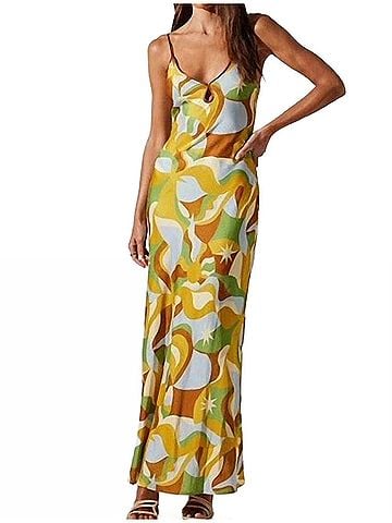 Astr Nilana Dress in Multi (view 2)