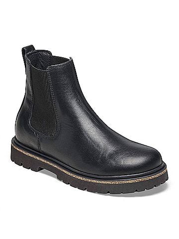 Birkenstock Women's Highwood Slip On Chukka Boots in Black (view 1)