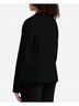 Danskin Solid Black Frayed Edge Open Jacket in Black Size L - photo 3