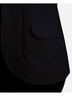 Danskin Solid Black Frayed Edge Open Jacket in Black Size L - photo 5