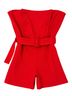 Lovers + Friends 100% Polyester 97% Polyester 3% Elastane Red Jumpsuit Size M - photo 1