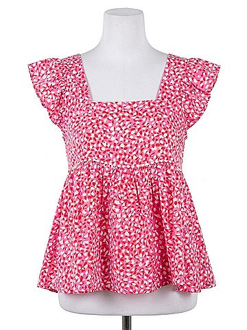 THML Bridgette Top in Pink (view 1)