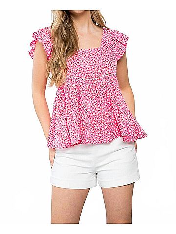 THML Bridgette Top in Pink (view 2)