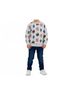 Miki Miette Graphic Brown Kid's Iggy Pullover Sweater Size 8 - photo 2