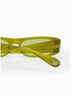 APERCU Green Unisex Marta Sunglasses One size - photo 4