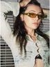 APERCU Green Unisex Marta Sunglasses One size - photo 5