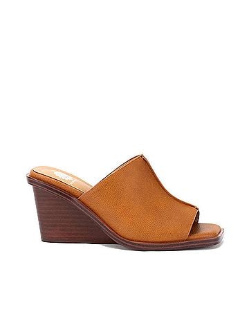 Yellow Box Women's Vellore Wedge Sandal in Tan (view 1)