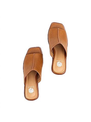 Yellow Box Women's Vellore Wedge Sandal in Tan (view 2)
