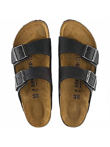 Birkenstock Women's Arizona Sandal in Black (view 2)
