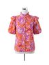 Flying Tomato Floral Pink Sunset Bloom Blouse in Pattern Size L - photo 1