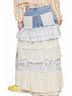 Pol Brown Bluebell Boho Maxi Skirt in Multi Size M - photo 6