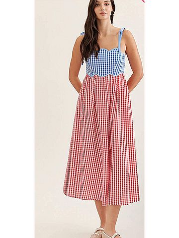 Entro Cherry Pie Charm Dress in Red (view 2)