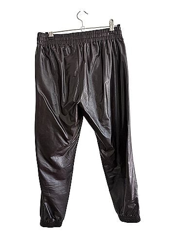 Zara Faux Leather Pants (view 2)