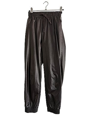 Zara Faux Leather Pants (view 1)