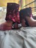 Hot Topic Burgundy Pink Boots Size 6 1/2 - photo 6