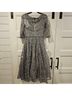 Mac Duggal Silver Cocktail Dress Size 4 - photo 6